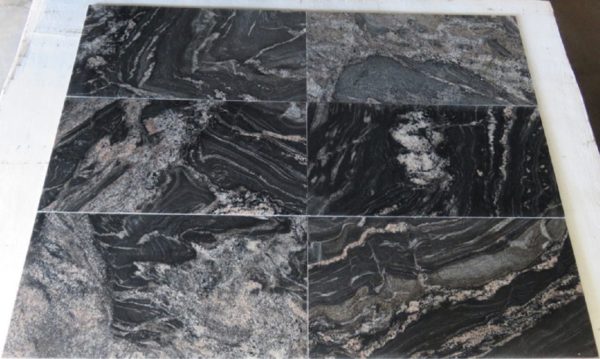 Płytki granitowe BLACK FOREST 610X305X10MM PSGranit