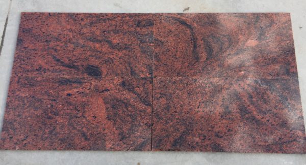 Płytki granitowe Multicolor Red Premium PSGranit