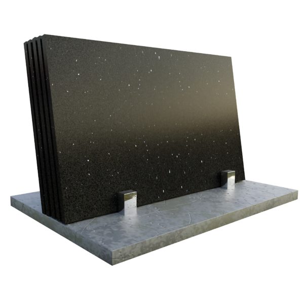 konglomerat kwarcowy Star Lite BLack PSGranit