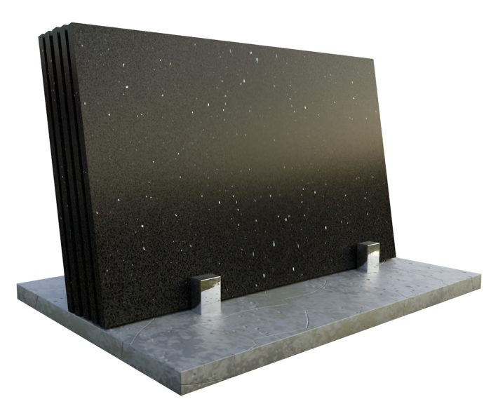 konglomerat kwarcowy Star Lite BLack PSGranit