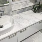 konglomerat kwarcowy Calacatta Luna PS Granit Gdynia