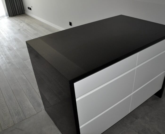 3cm Warangal Black matowy PS Granit