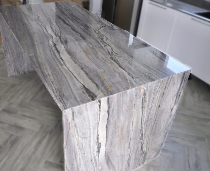 Platinus 2cm kwarcyt naturalny wyspa