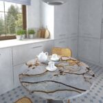 stolik kamienny marmur kwarcyt Deep Blue PSGranit Gdynia