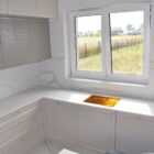 Calacatta Silver konglomerat kwarcowy PS Granit Gdynia