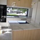 Bianco Superiore kwarcyt naturalny wyspa kuchenna PSgranit