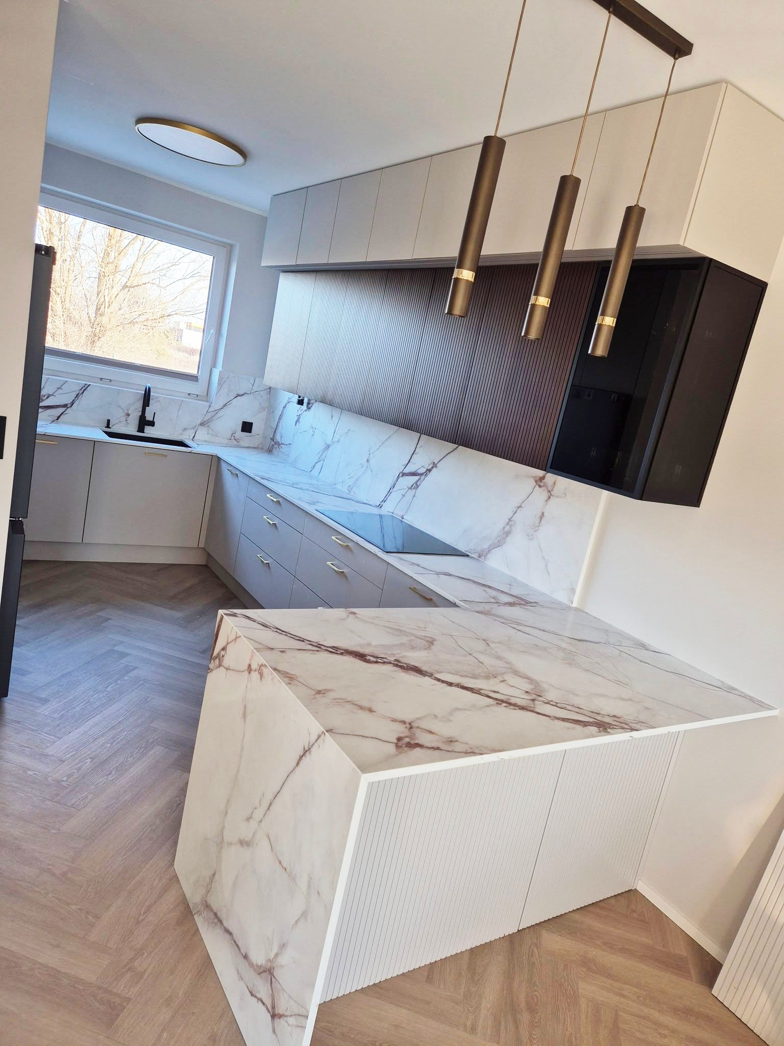 Bergamo Gold konglomerat kwarcowy PS Granit Gdynia