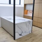 Fendi konglomerat kwarcowy na wyspę kuchenną