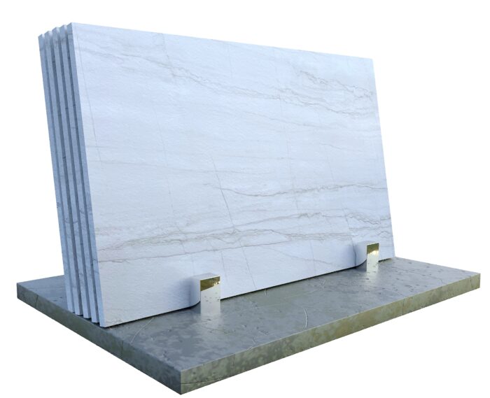 Spiek kwarcowy 12mm Brazilian White płomieniowany PSGranit Gdynia