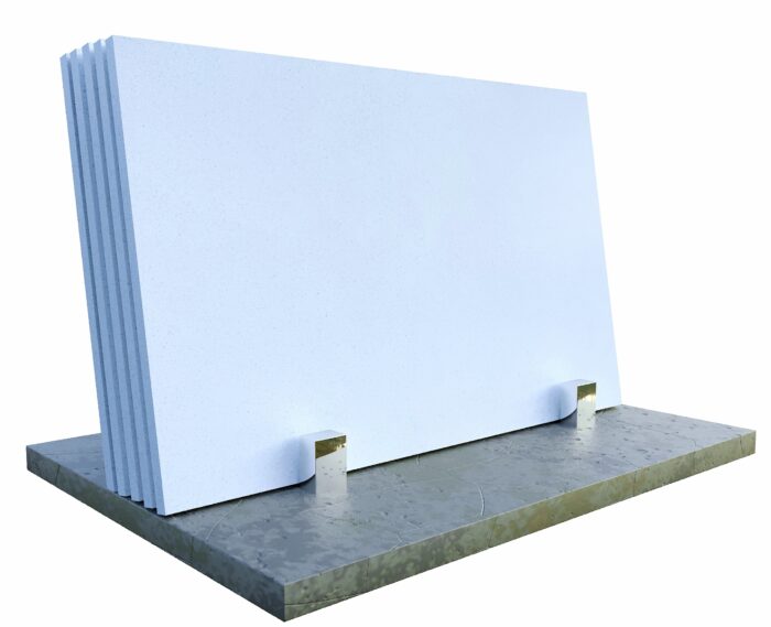 White Sparkle konglomerat kwarcowy