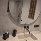 kwarcyt Taj Mahal umywalka zintegrowana