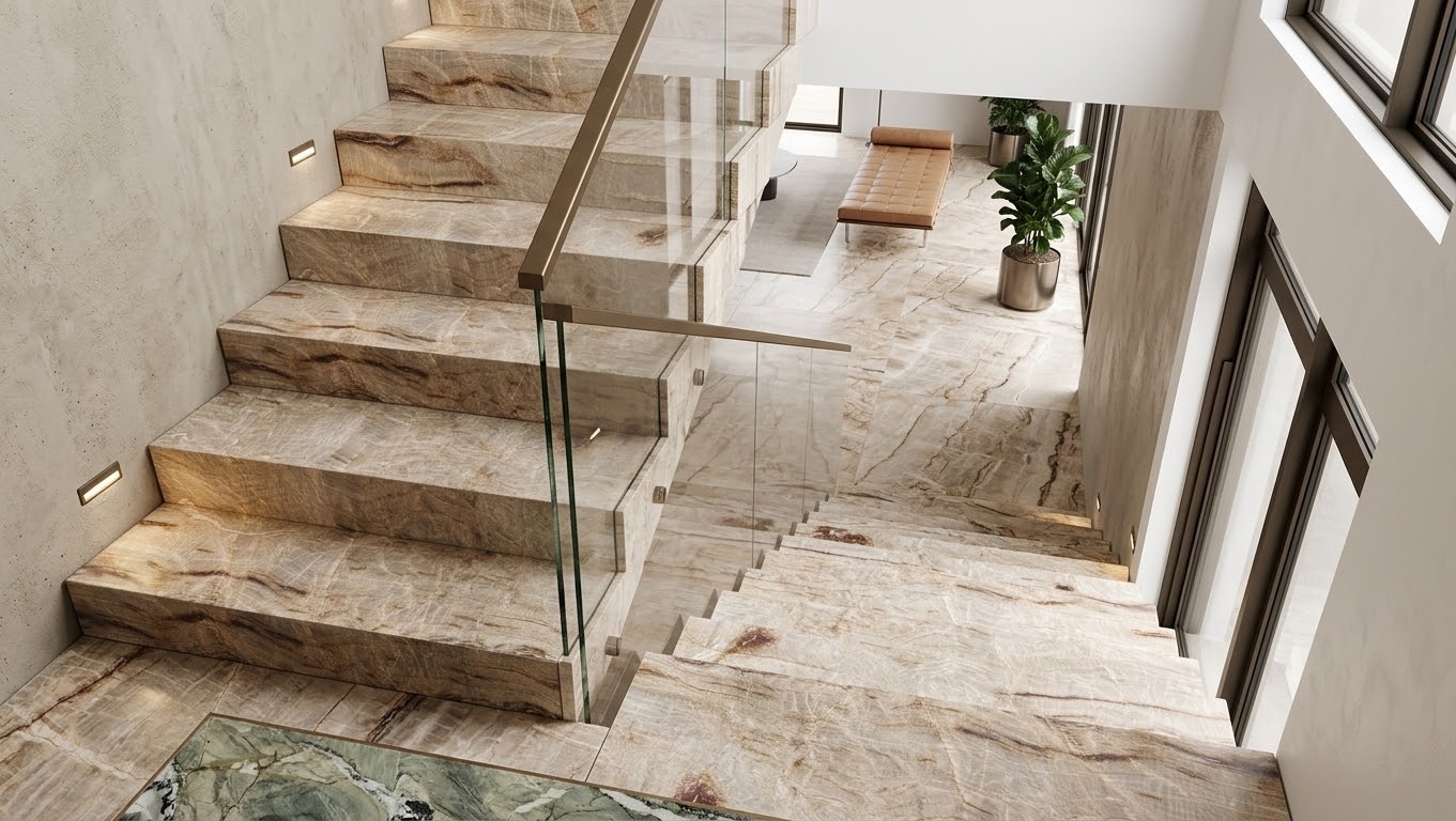 Nacarado kwarcyt na posadzki